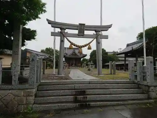 八幡社の鳥居