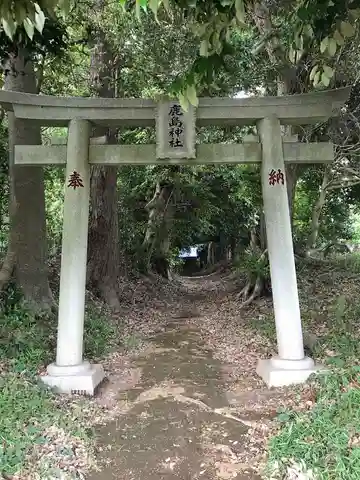 鹿島神社の鳥居