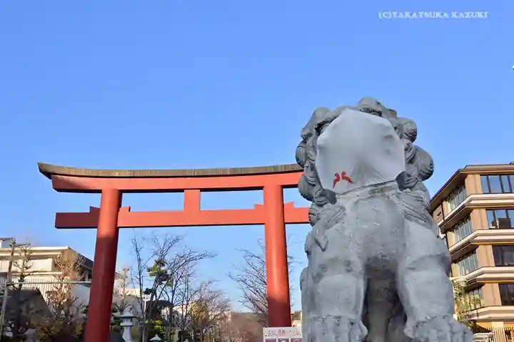 鶴岡八幡宮の鳥居