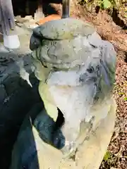 白山神社の狛犬