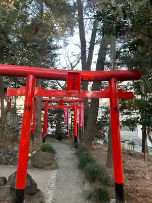 開運招福 飯玉神社の鳥居