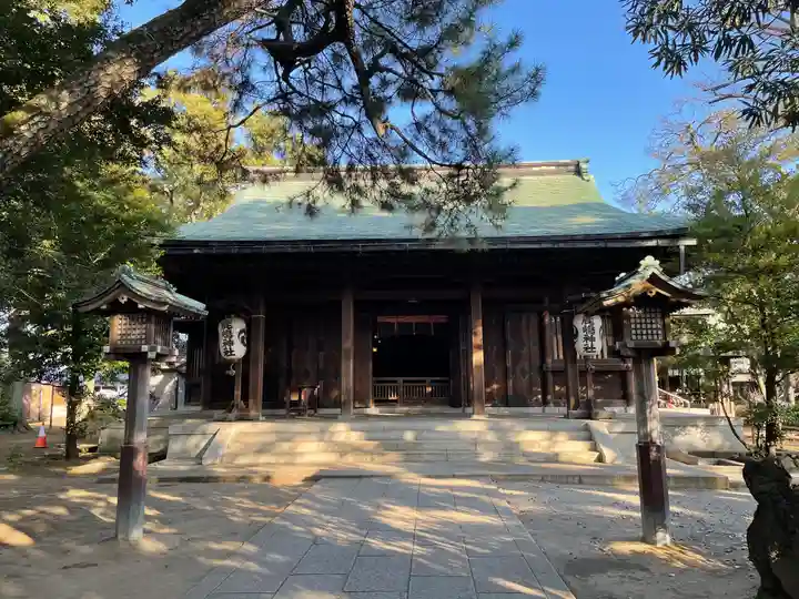 鹿嶋神社の本殿・本堂