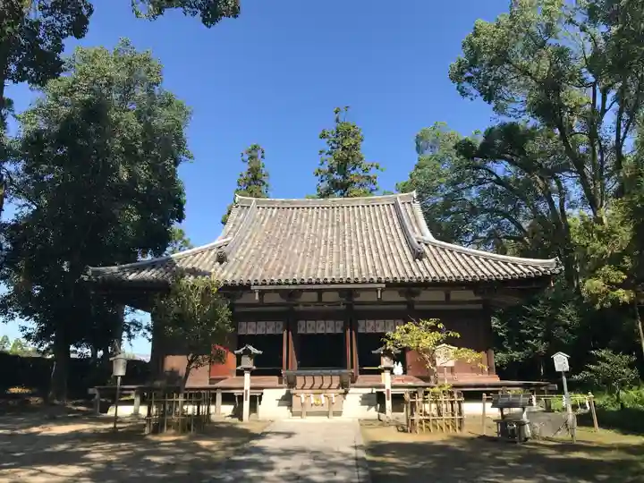 大直禰子神社の本殿・本堂