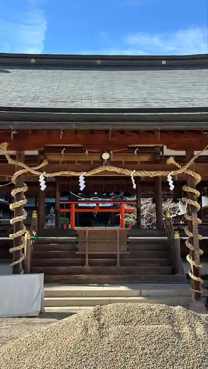 龍田大社の本殿・本堂