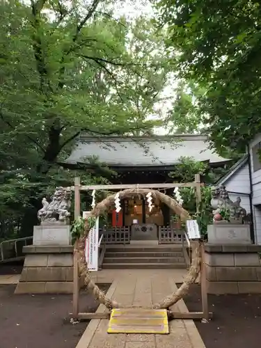 神明氷川神社の本殿・本堂