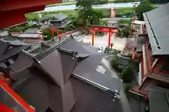 草戸稲荷神社の景色