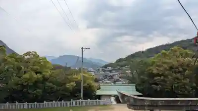 八幡神社の景色