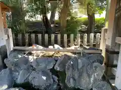 伊勢神社の手水