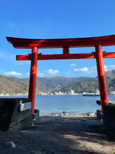 諸口神社の鳥居