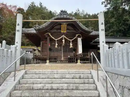 櫨谷神社の本殿・本堂