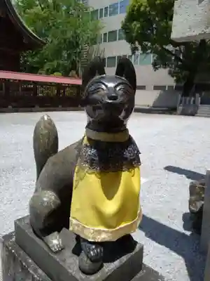 今益稲荷神社の狛犬