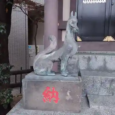 伏見三寳稲荷神社の狛犬