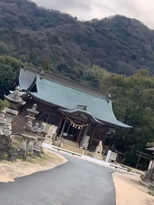 赤崎神社の本殿・本堂