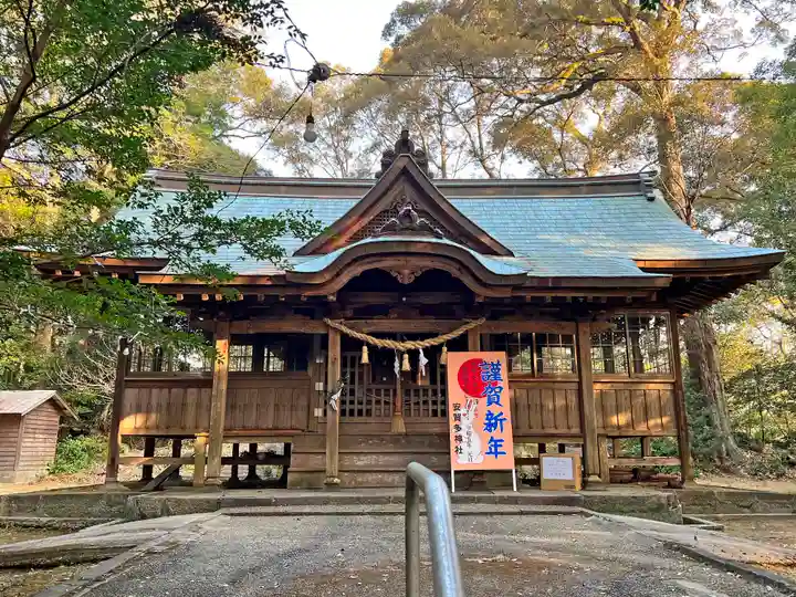 安賀多神社の本殿・本堂
