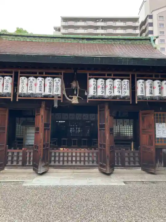 廣田神社の本殿・本堂
