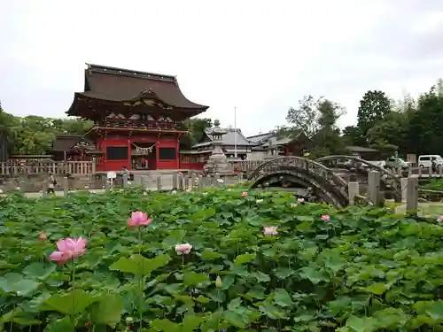 伊賀八幡宮の庭園