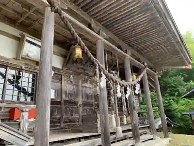 鵜鳥神社の本殿・本堂