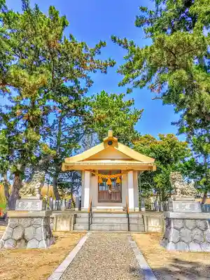 川口神社の本殿・本堂