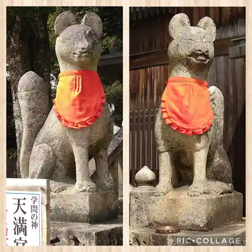 由加山 由加神社本宮の狛犬