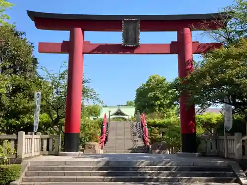 亀戸天神社の鳥居