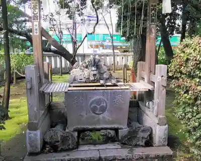 武蔵野八幡宮の手水舎