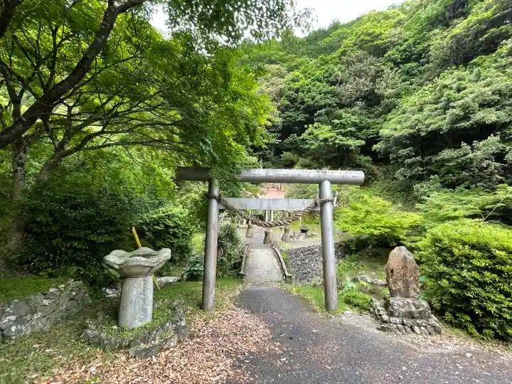 中山神社の鳥居