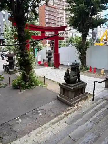 愛宕神社の庭園