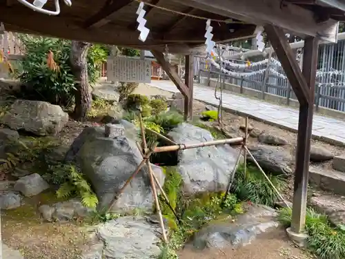 榊山稲荷神社の手水