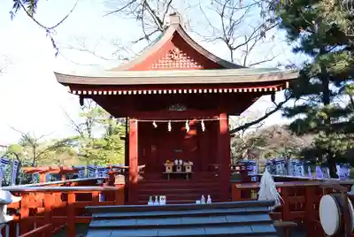 旗上弁財天社の本殿・本堂