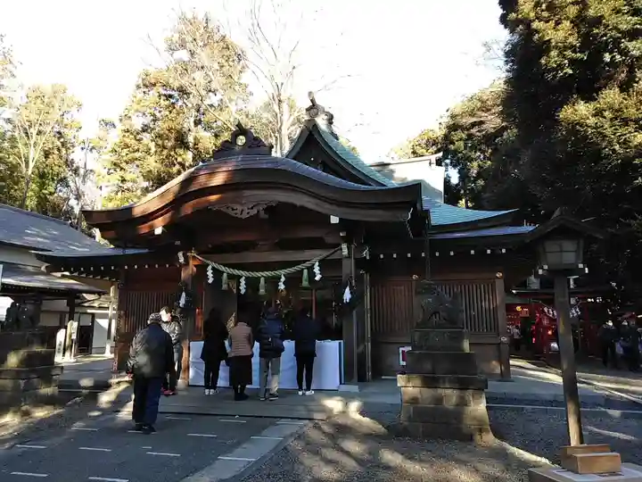 岩槻久伊豆神社の本殿・本堂