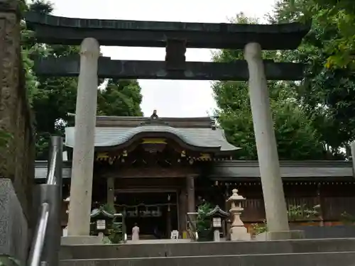 鳩ヶ谷氷川神社の鳥居