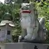 八心大市比古神社の狛犬