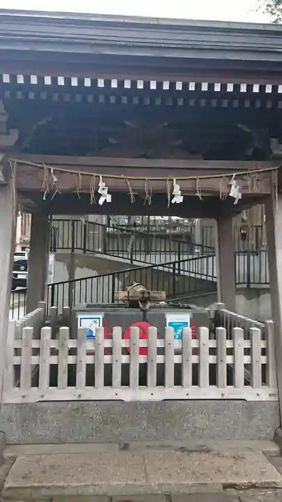 滝野川八幡神社の手水舎