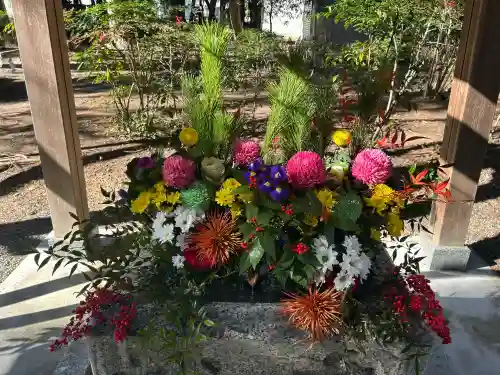 諏訪八幡神社の手水舎