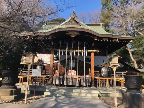 鎮守氷川神社の本殿