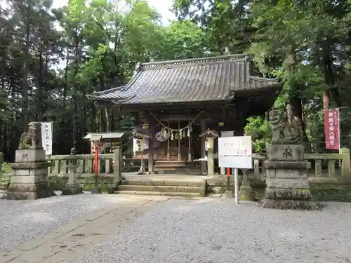 間々田八幡宮の本殿