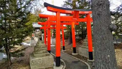 富良野神社の鳥居