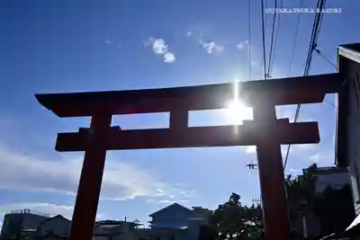 森戸大明神(森戸神社)の鳥居