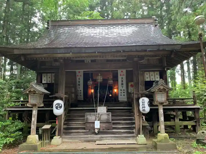黒田原神社の本殿・本堂