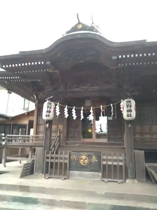 立川熊野神社の本殿・本堂