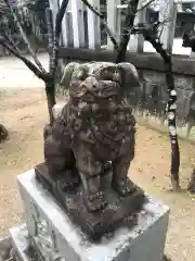 飯倉神社の狛犬