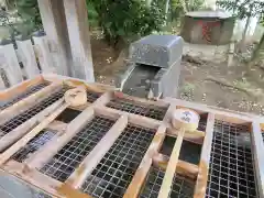 筑土八幡神社の手水