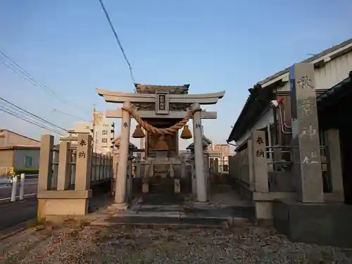 御林秋葉神社の鳥居