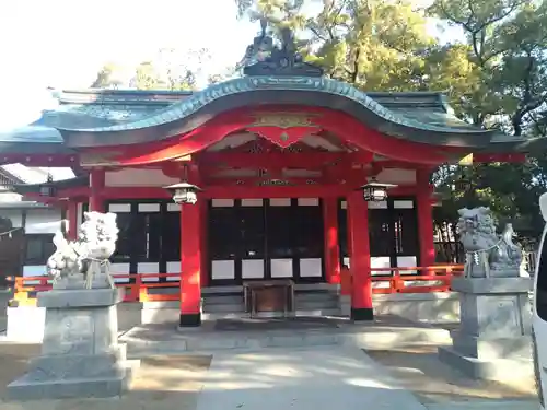 亀之森住吉神社の本殿