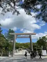 伊勢神宮内宮(皇大神宮)の鳥居