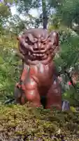 大元 宗忠神社の狛犬