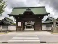 曽根天満宮の山門・神門