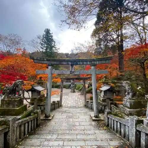 古峯神社の鳥居