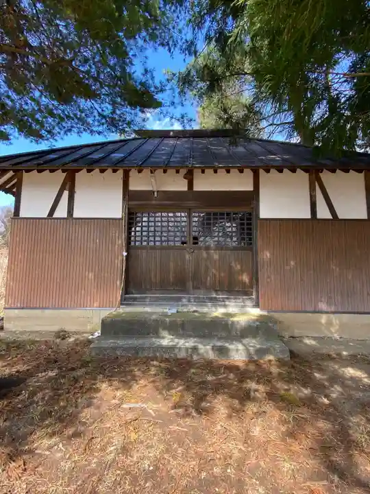 諏訪神社(真田本城跡)の本殿・本堂