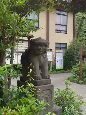 鷺宮八幡神社の狛犬